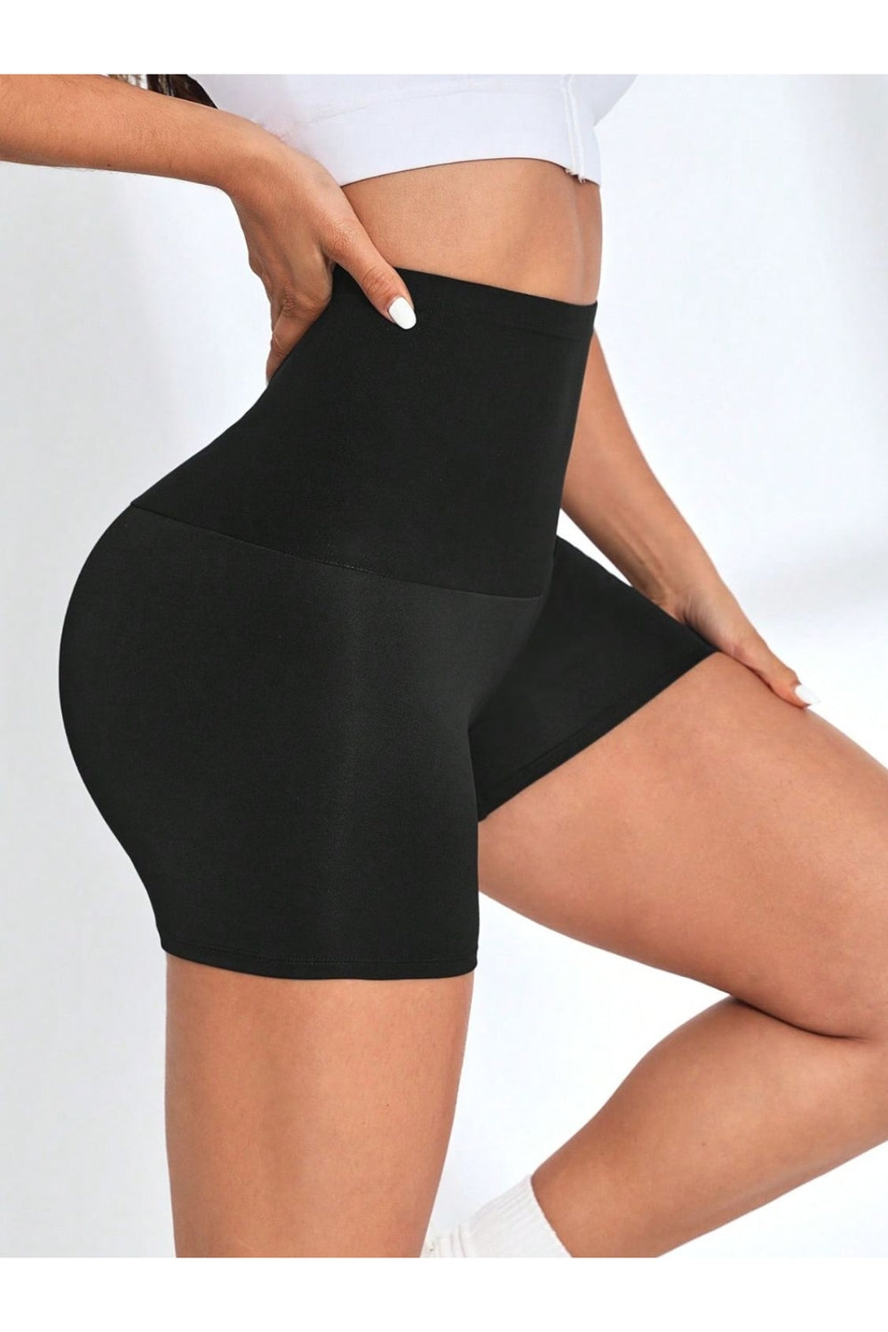 High Waist Active Shorts