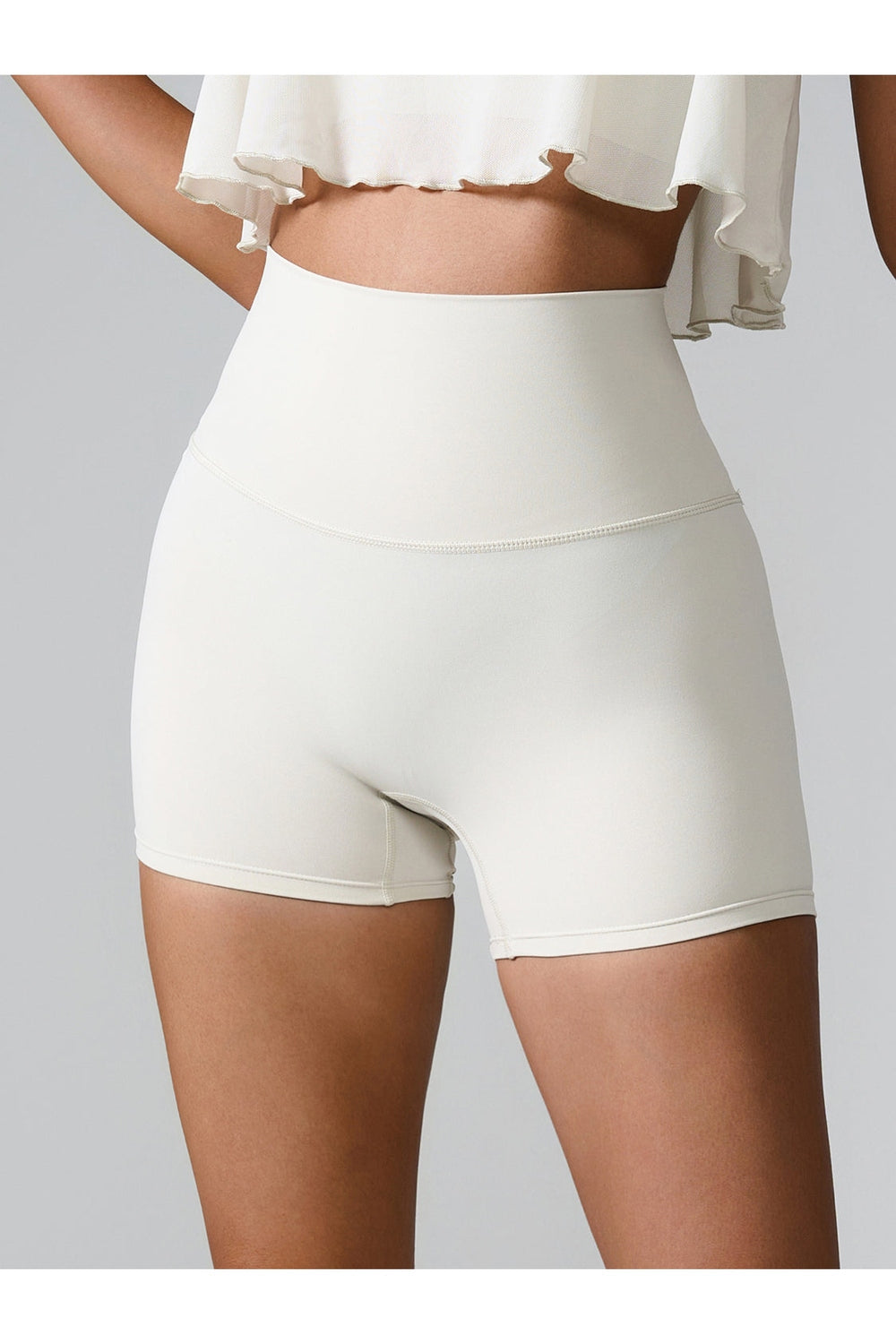 High Waist Active Shorts