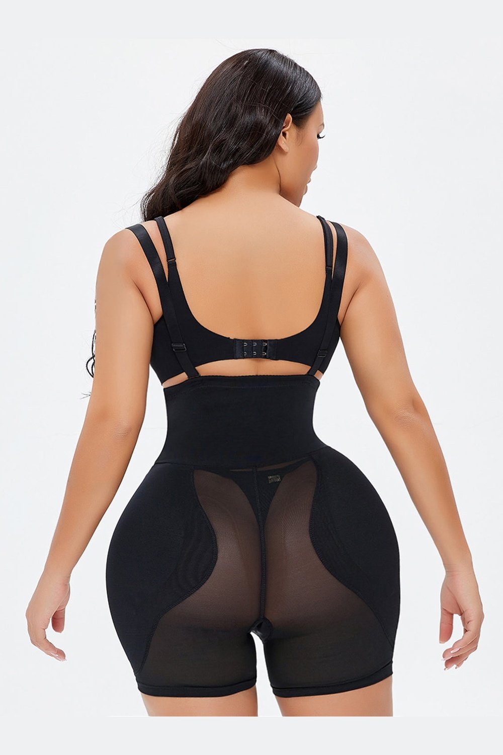 Full Size Hook-and-Eye Under-Bust Shaping Bodysuit