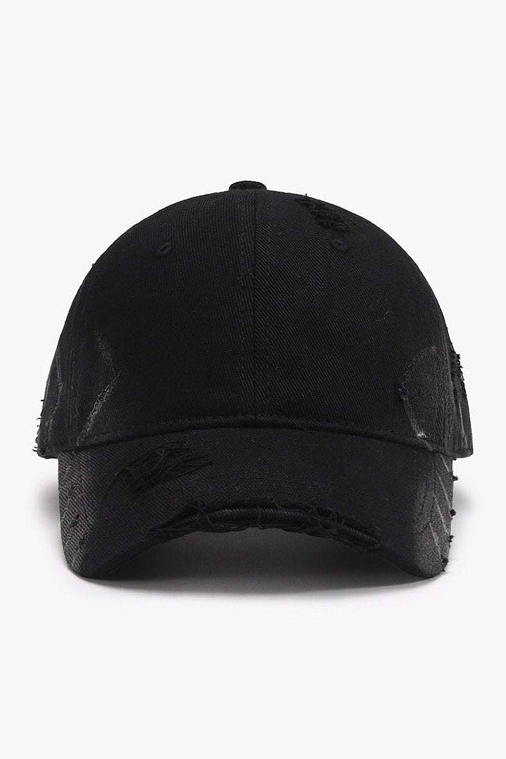 Distressed Adjustable Cotton Hat