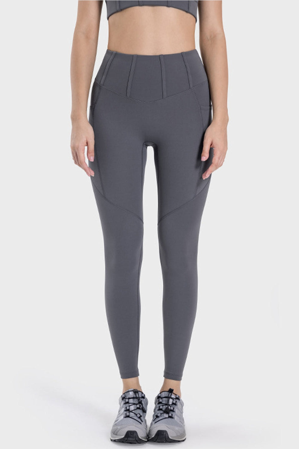 Pocketed High Waist Active Leggings