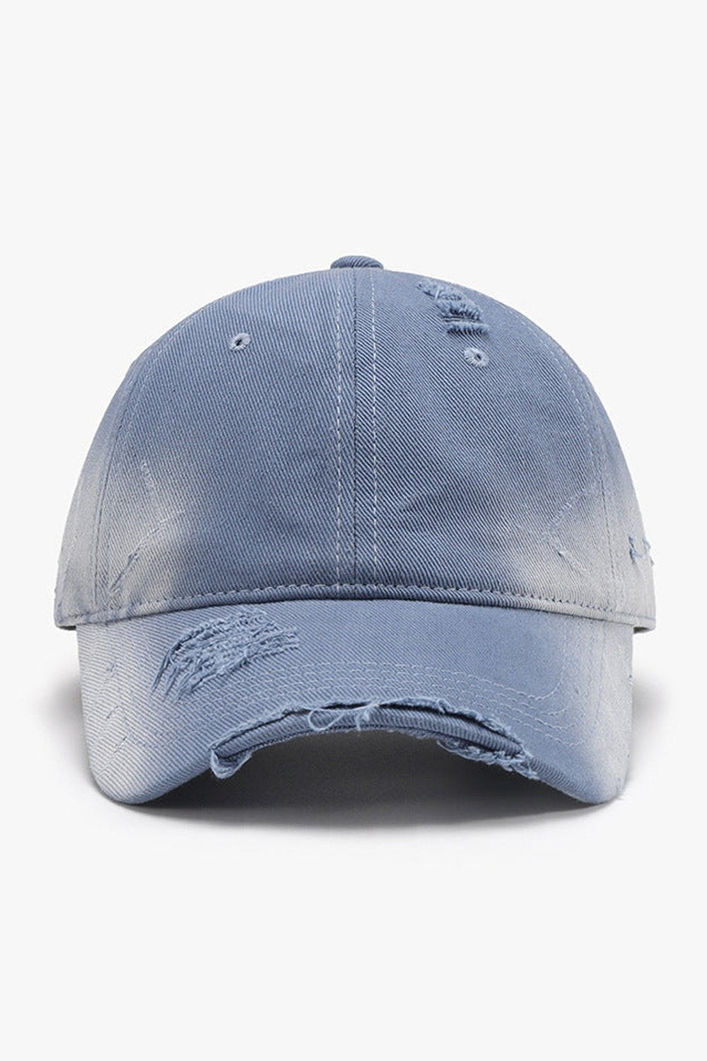 Distressed Adjustable Cotton Hat