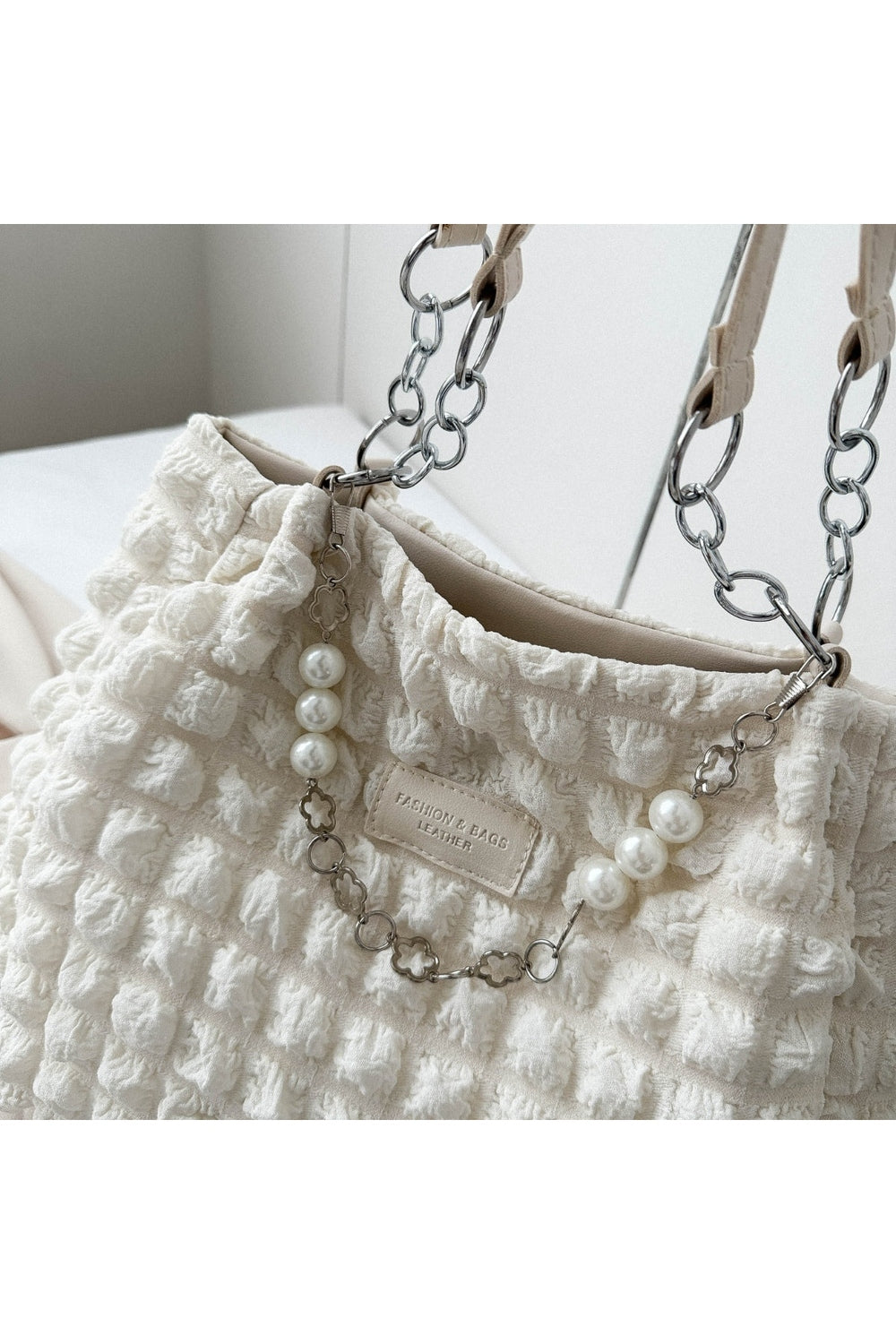 Bubble Textured Tote Bag