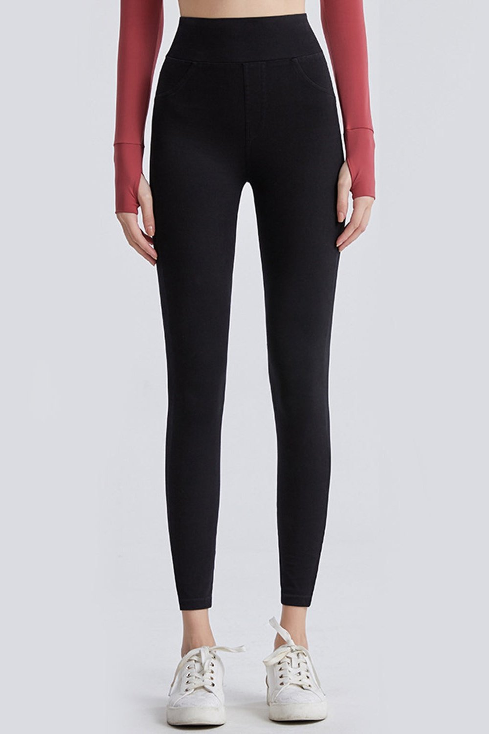 Wide Waistband Sports Leggings