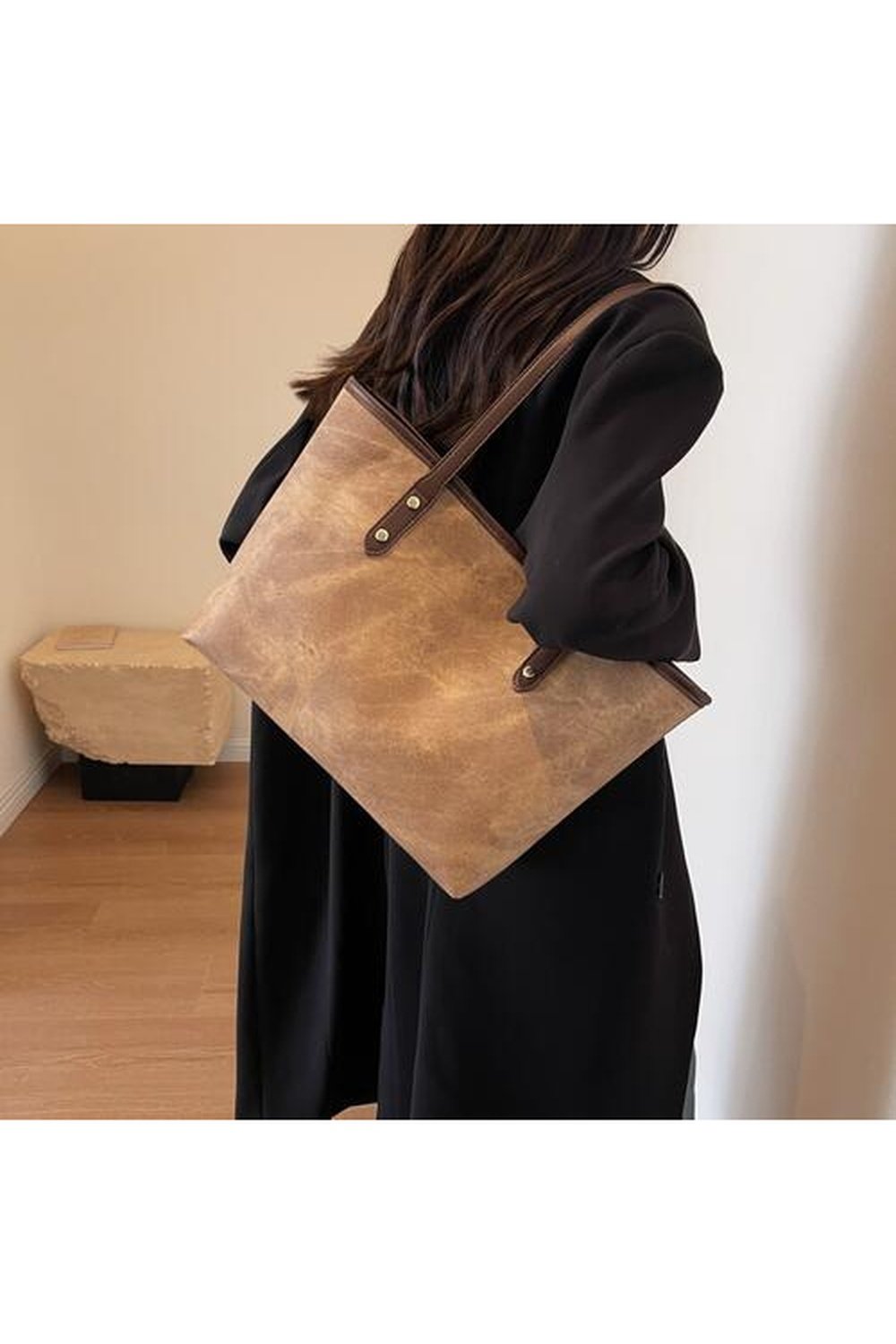 PU Leather Tote Bag