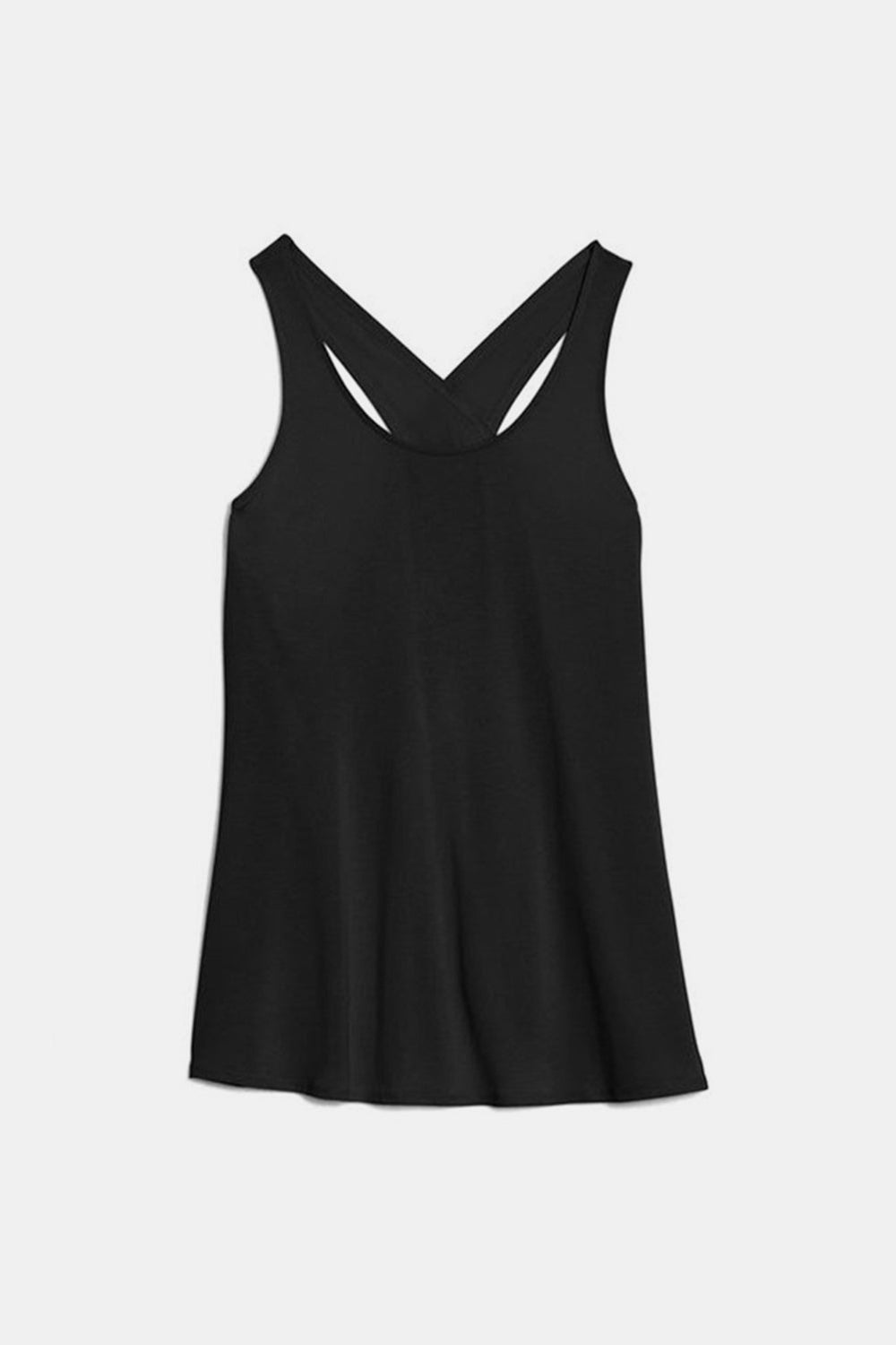 Crisscross Scoop Neck Active Tank