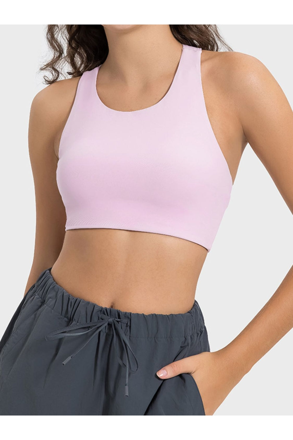 Millennia Cutout Round Neck Active Tank