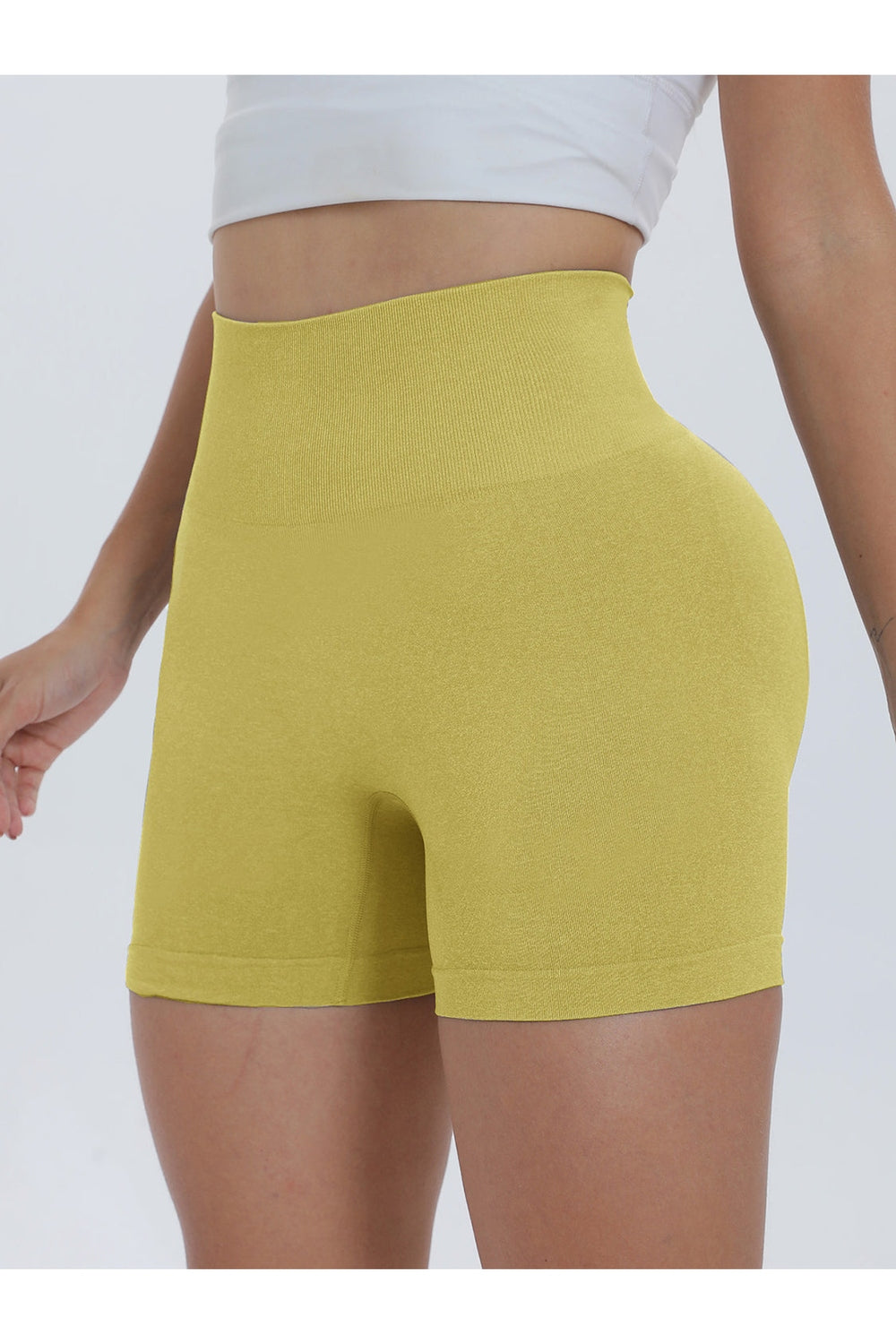 High Waist Active Shorts