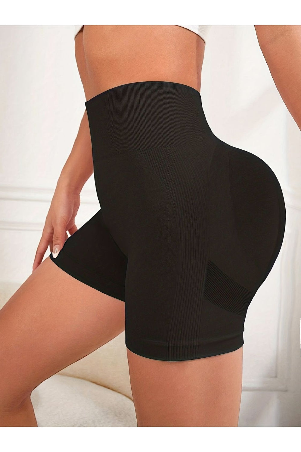 High Waist Active Shorts