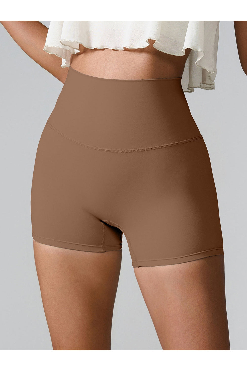 High Waist Active Shorts