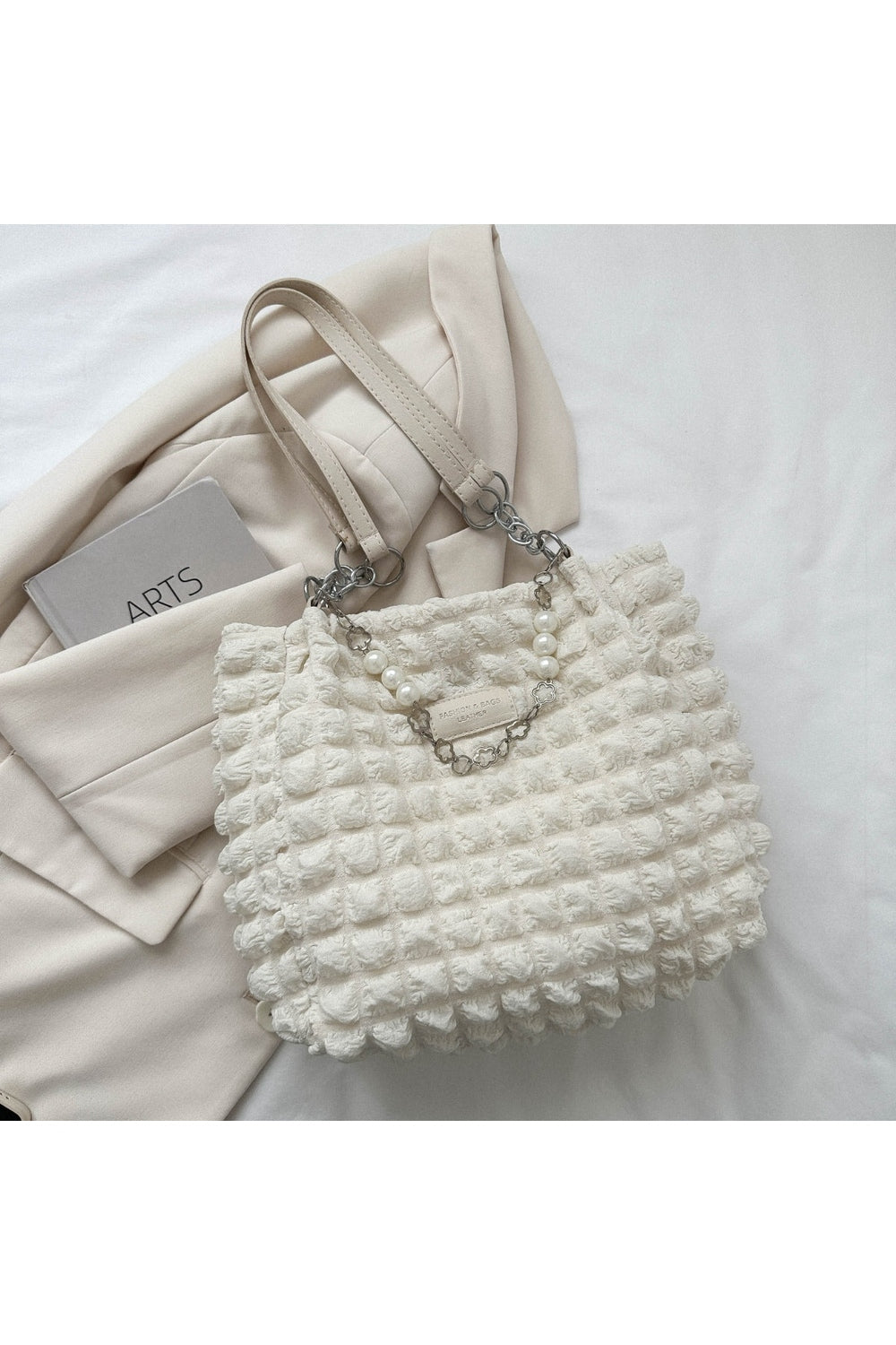 Bubble Textured Tote Bag