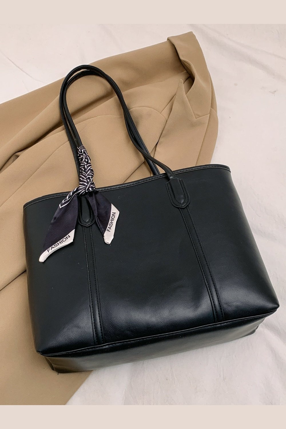 PU Leather Tote Bag