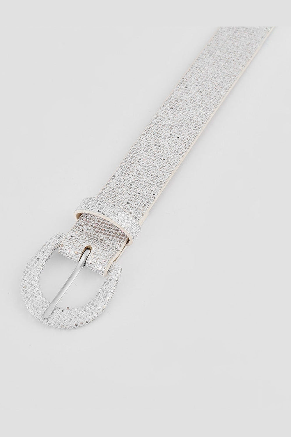 Sequin PU Leather Belt