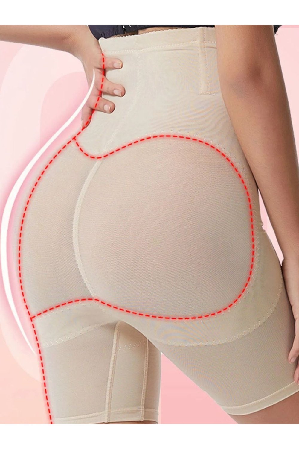 Full Size High Waist Butt Lifting Shaping Shorts