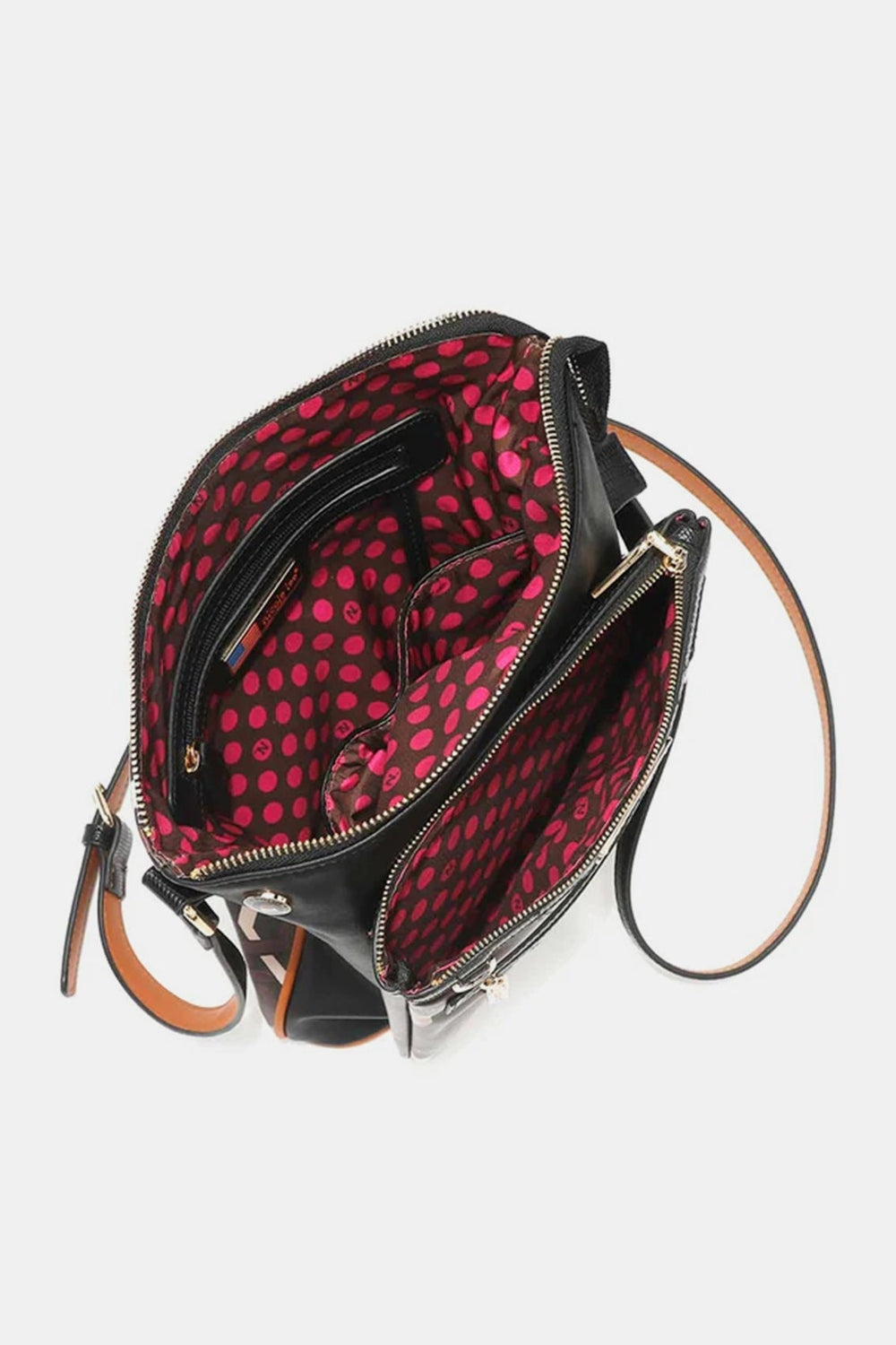 Nicole Lee USA Geometric Pattern Crossbody Bag