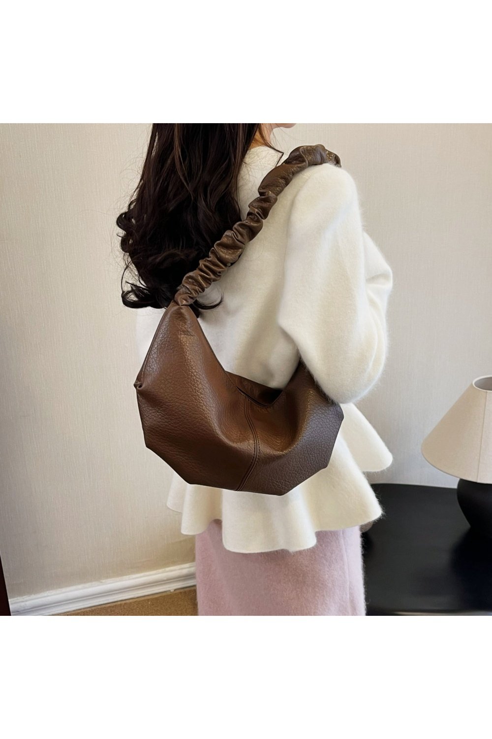 PU Leather Shoulder Bag