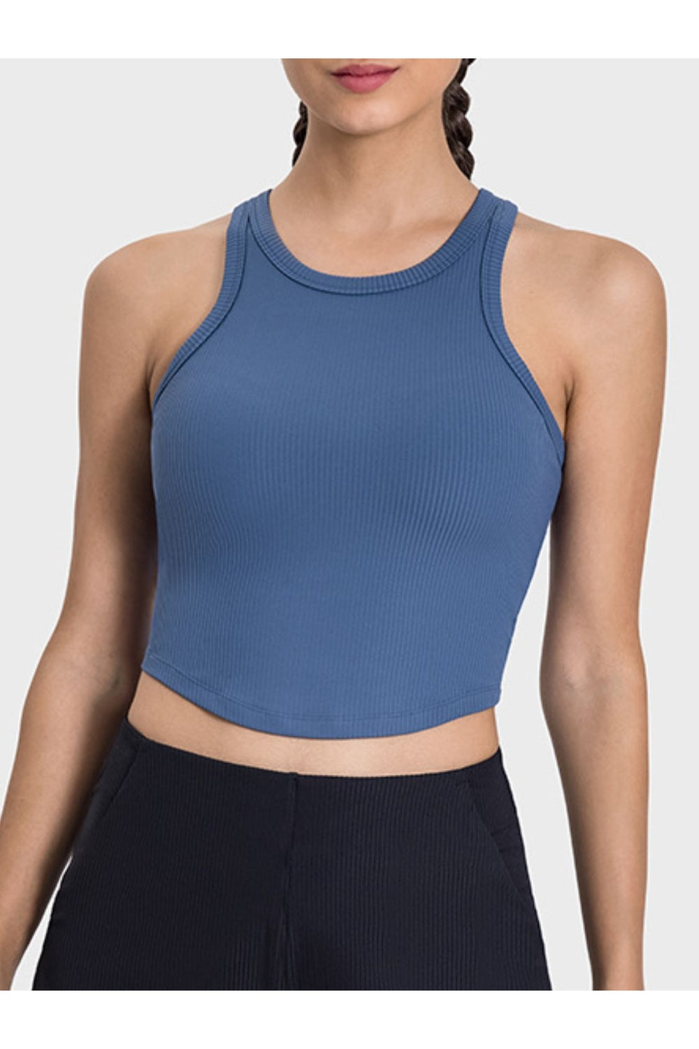 Millennia Round Neck Racerback Active Tank