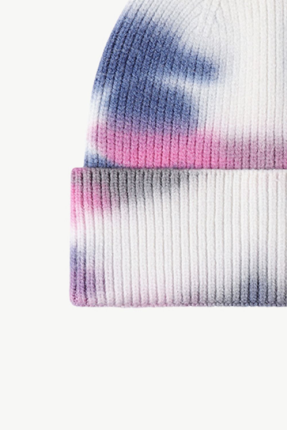 Tie-Dye Cuffed Knit Beanie