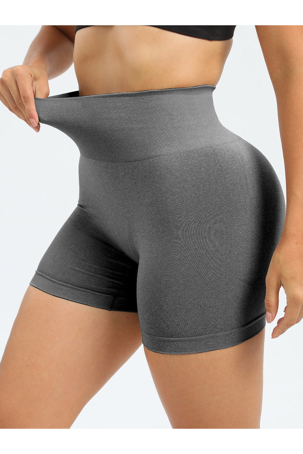 High Waist Active Shorts