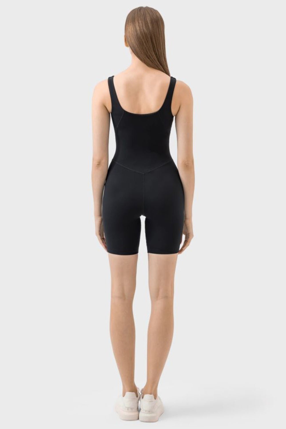 Wide Strap Active Romper