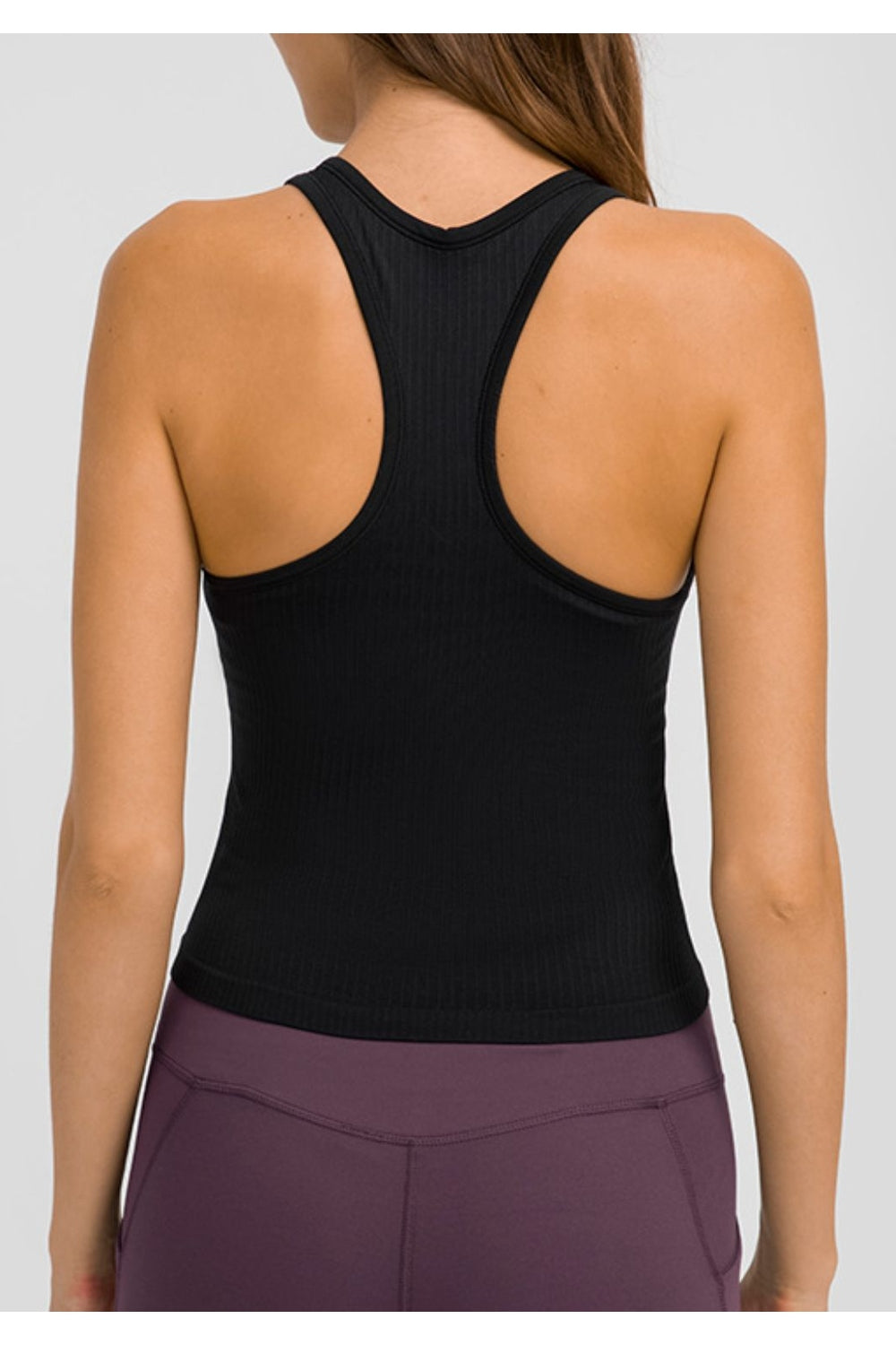 Millennia Round Neck Racerback Active Tank