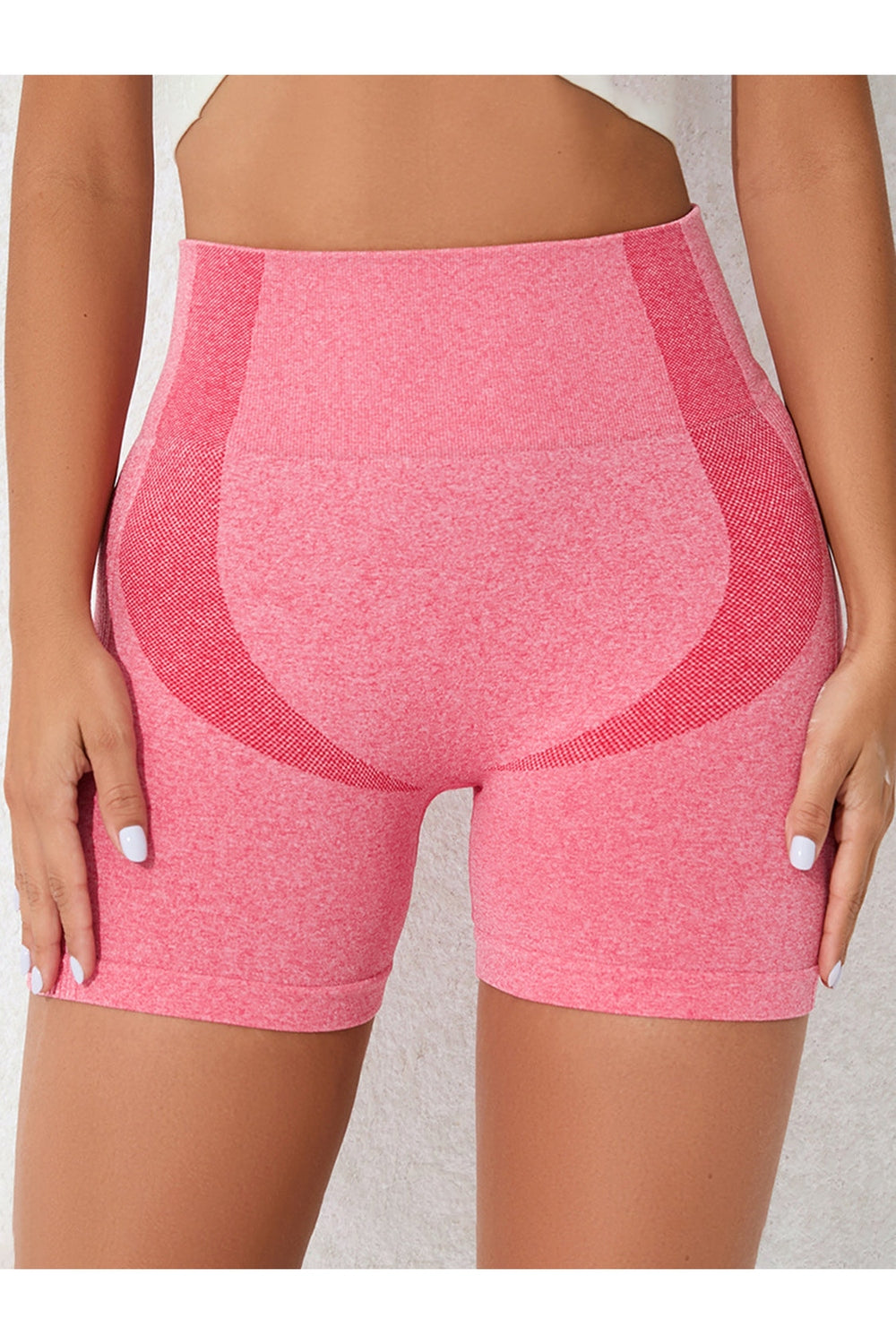 High Waist Active Shorts