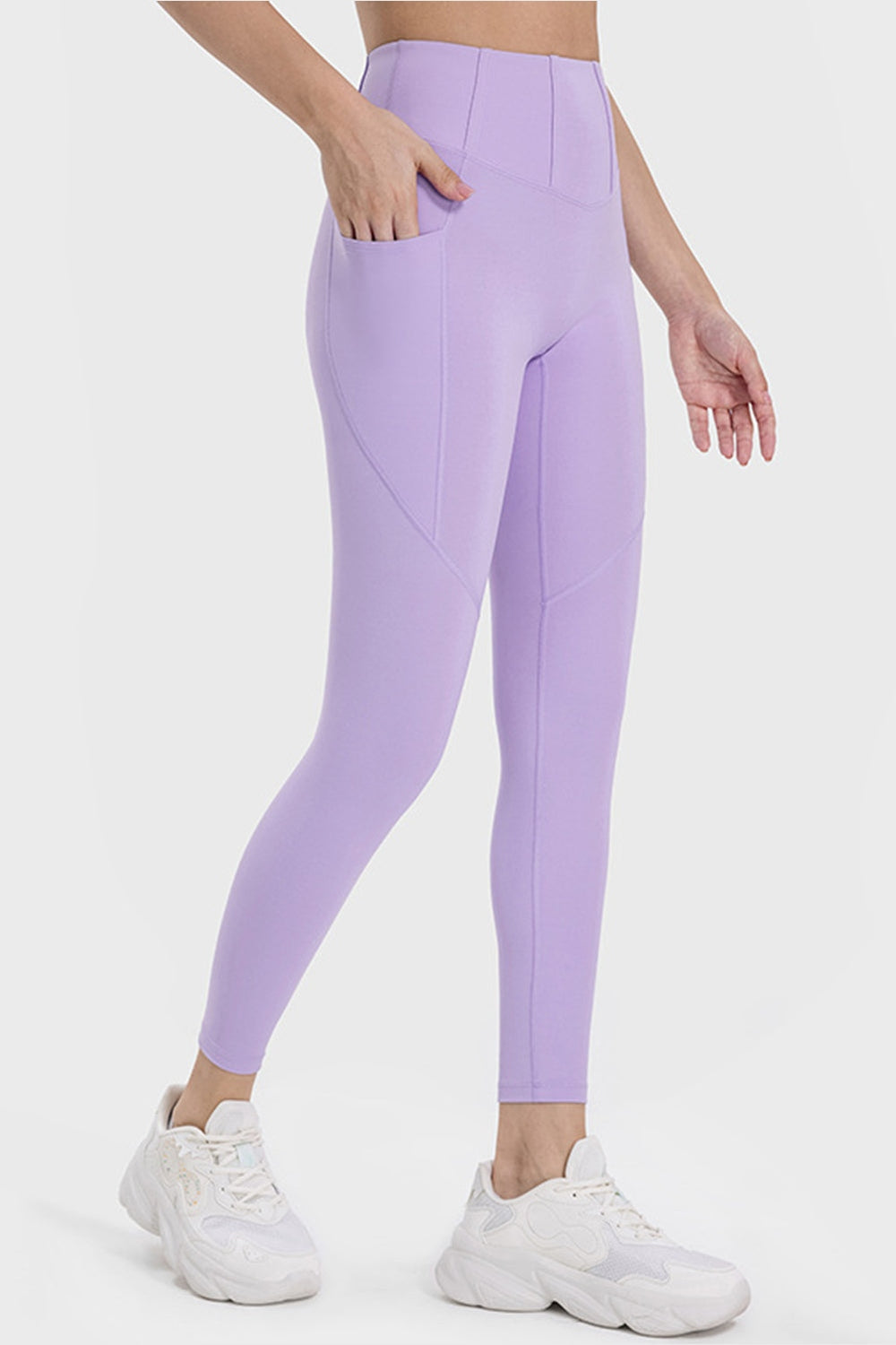 Pocketed High Waist Active Leggings