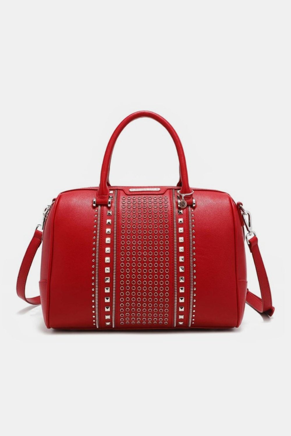 Nicole Lee USA Studded Boston Bag