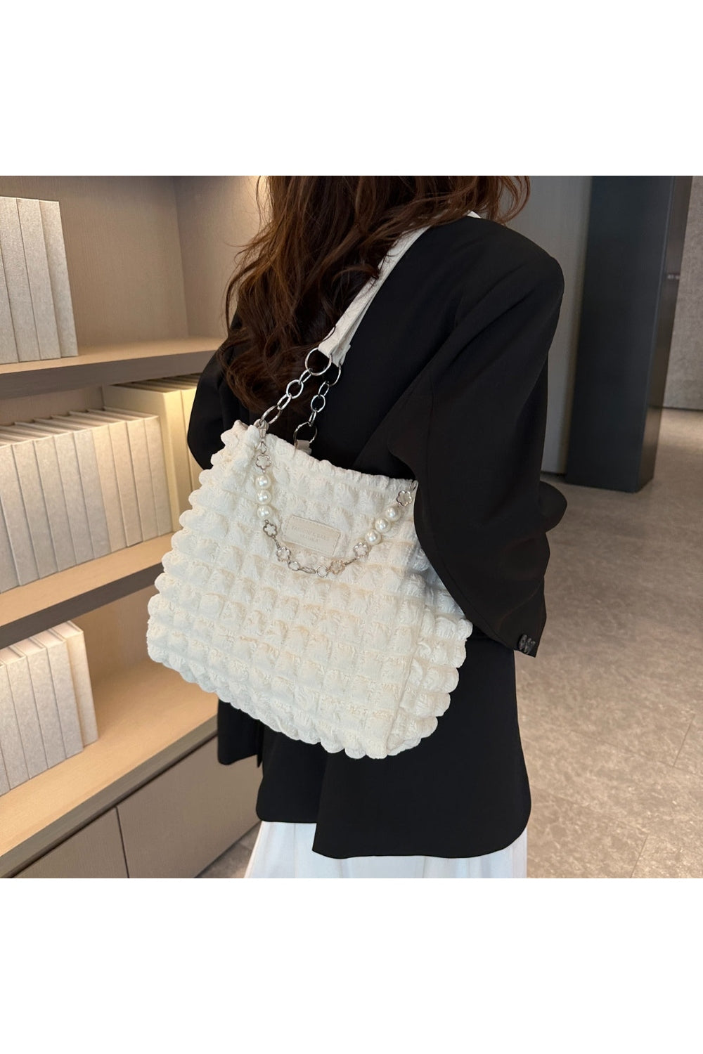 Bubble Textured Tote Bag