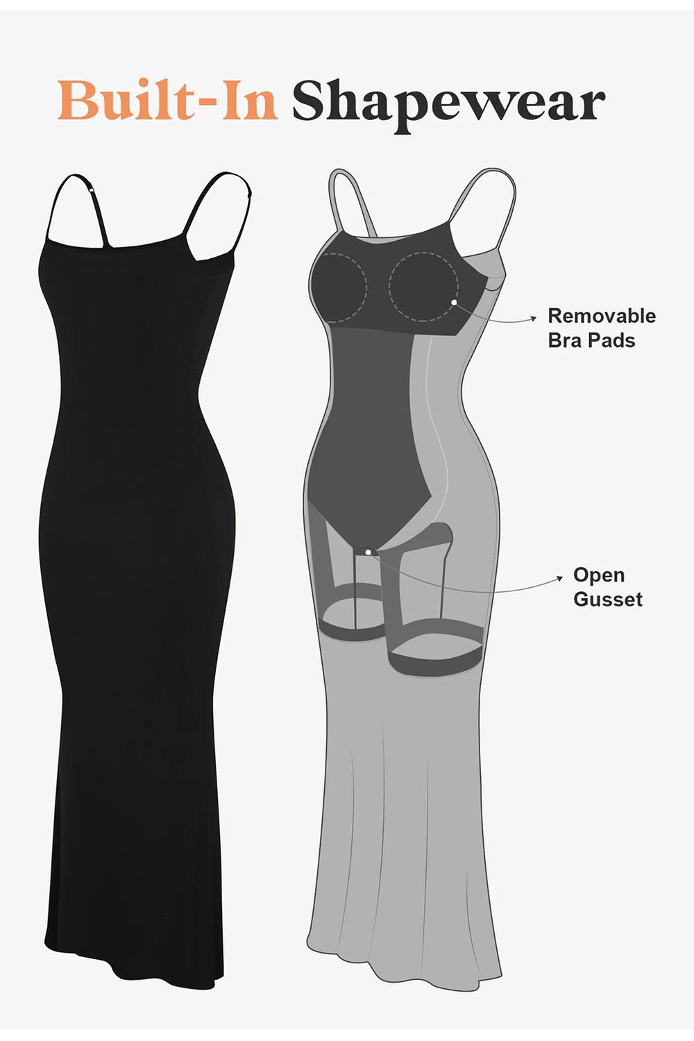 Basic Bae Built-In Shapewear Sleeveless Maxi Dress