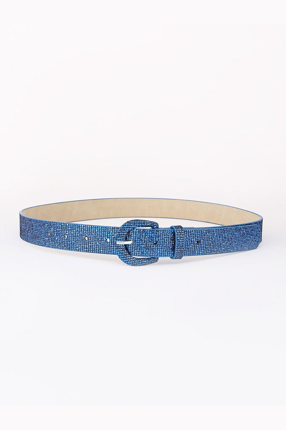 Sequin PU Leather Belt