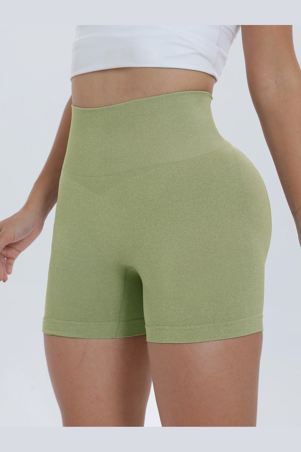 High Waist Active Shorts