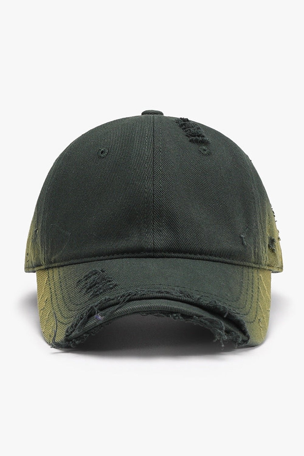 Distressed Adjustable Cotton Hat