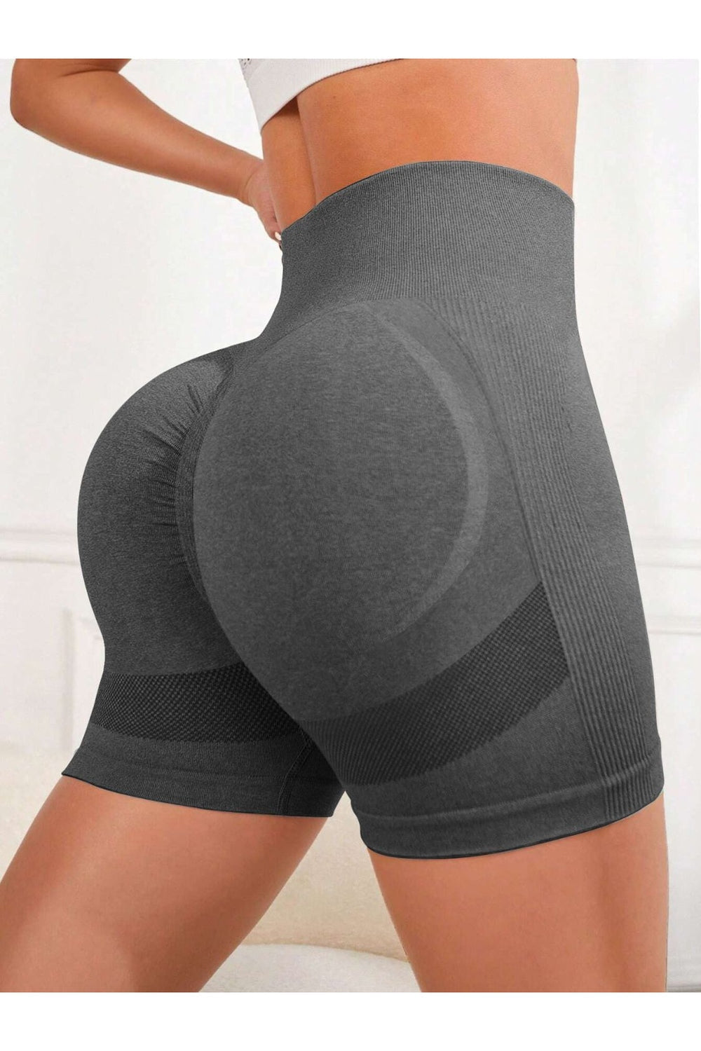 High Waist Active Shorts