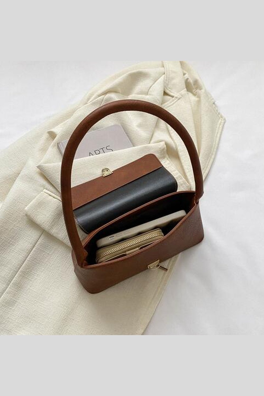 PU Leather Shoulder Bag