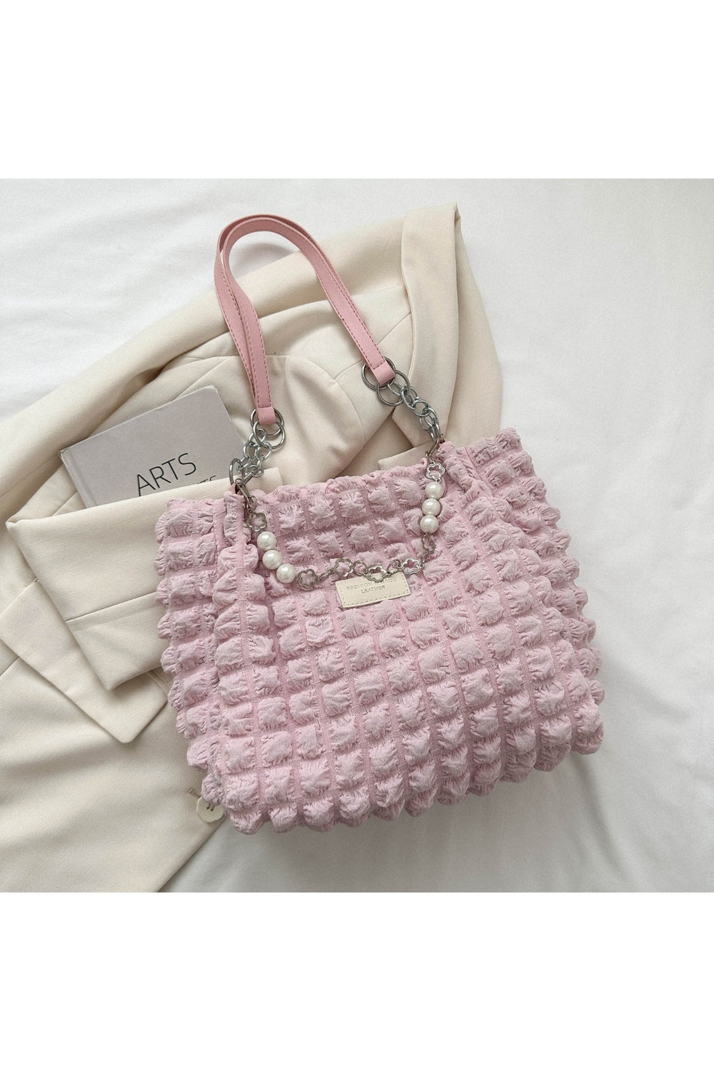 Bubble Textured Tote Bag