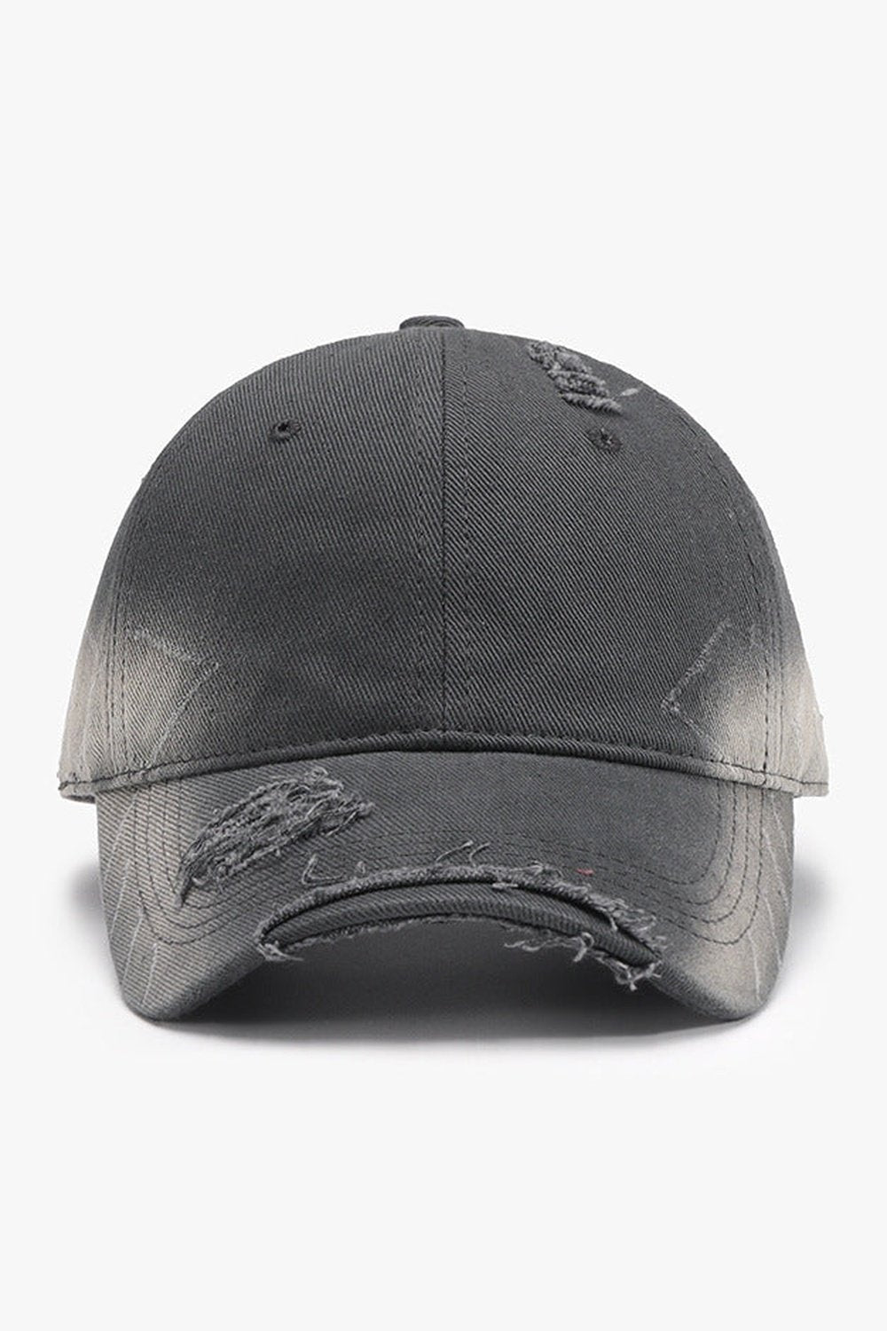 Distressed Adjustable Cotton Hat