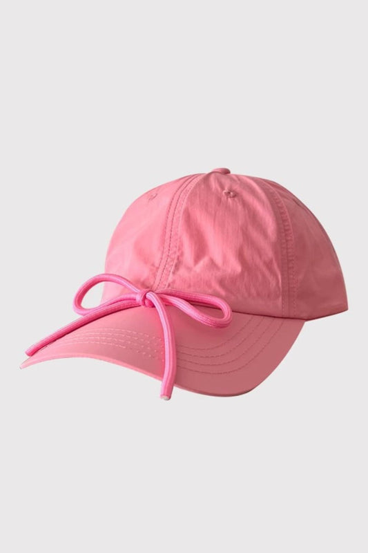 Bow Trim Adjustable Baseball Cap