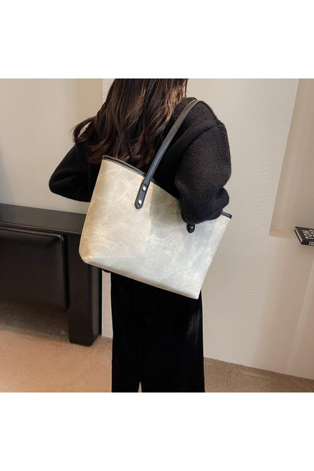 PU Leather Tote Bag