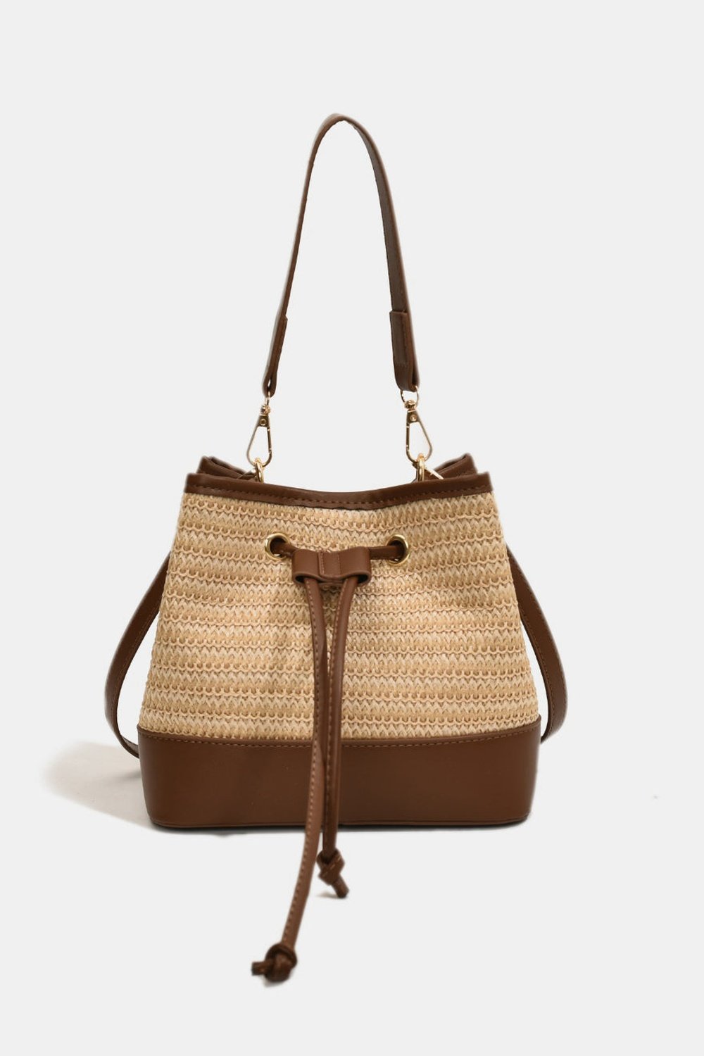 Straw Braided Shoulder Bag