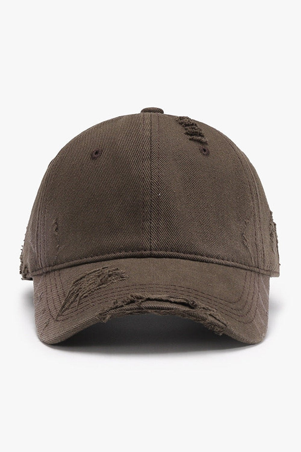 Distressed Adjustable Cotton Hat