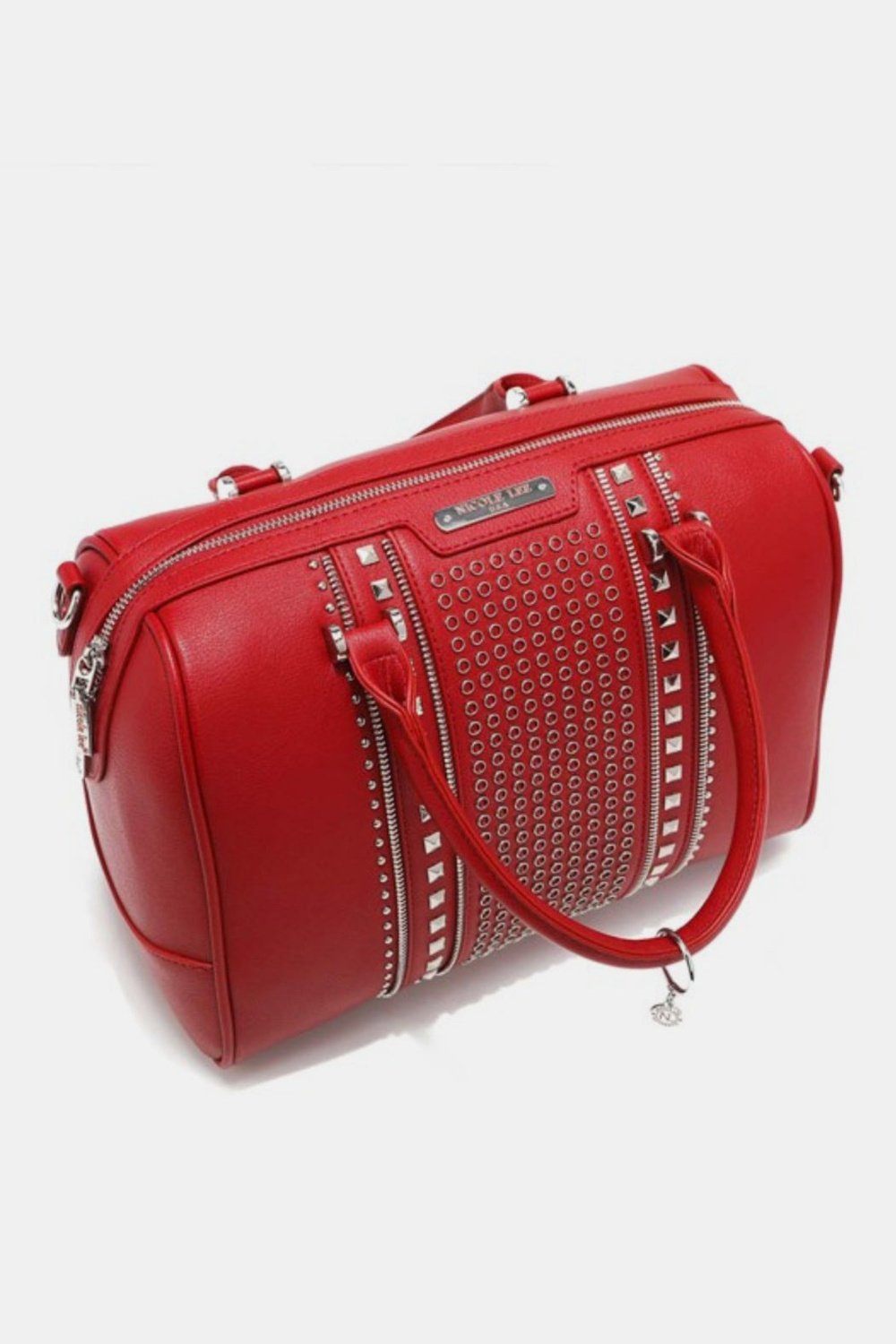 Nicole Lee USA Studded Boston Bag