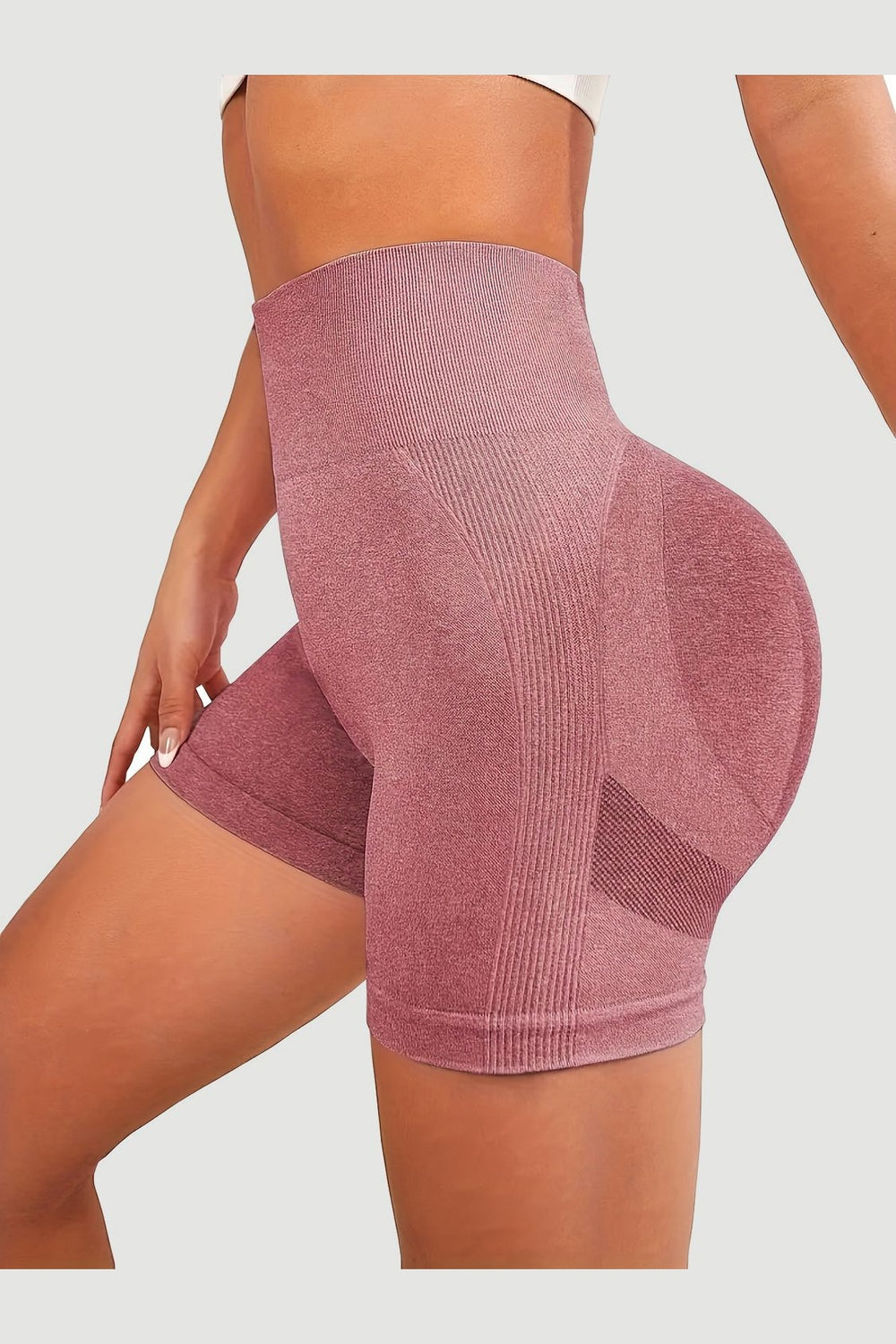 High Waist Active Shorts