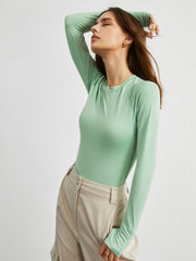 Mint Long Sleeve Bodysuit