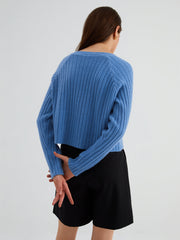 Clear Skies Await Rib Cardigan