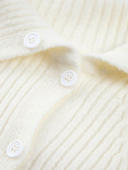 Vanilla Asymmetric Collar Sweater