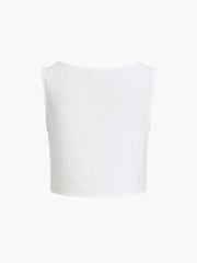 Solid Cotton Ruffle Shorts Sets