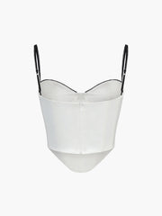 Contrast Binding Cami Top