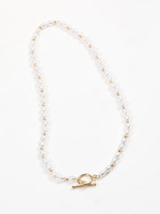 Romance Peral Lariat Necklace