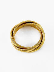 Triple Hoop Twist Bracelet